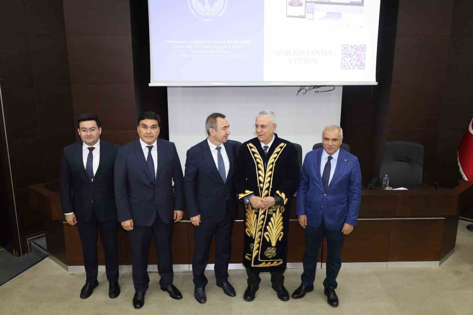 Adana'da Özbekistan ile Ticaret ve Yatırım Fırsatları Ele Alındı