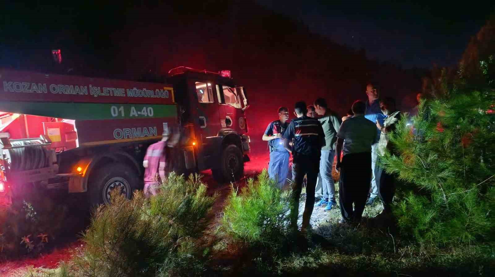 Adana'da Orman Yangını Kontrol Altına Alındı