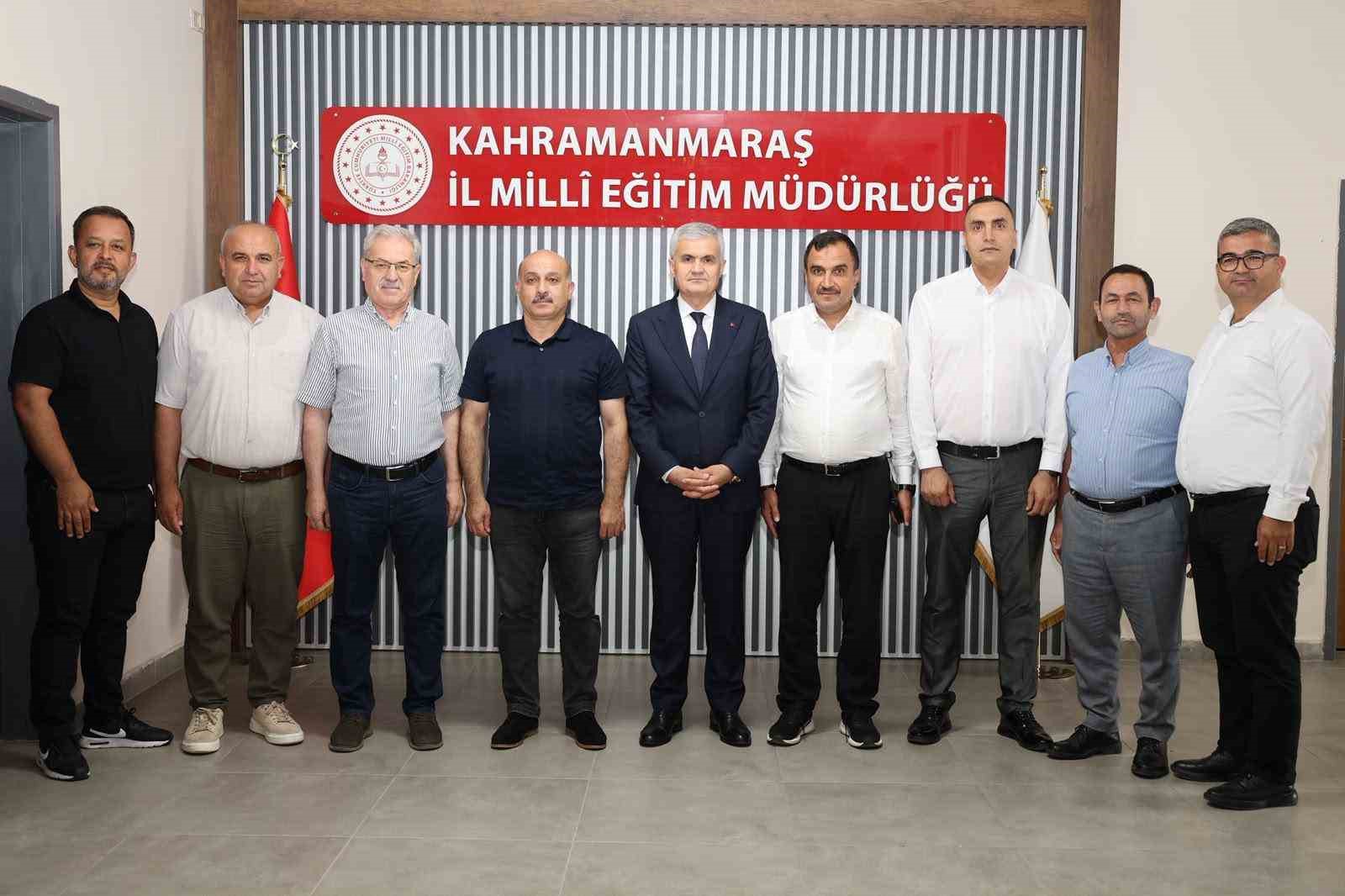 Eğitim-Bir-Sen Adana Şubesi Kahramanmaraş’ta Önemli Ziyaretler Gerçekleştirdi