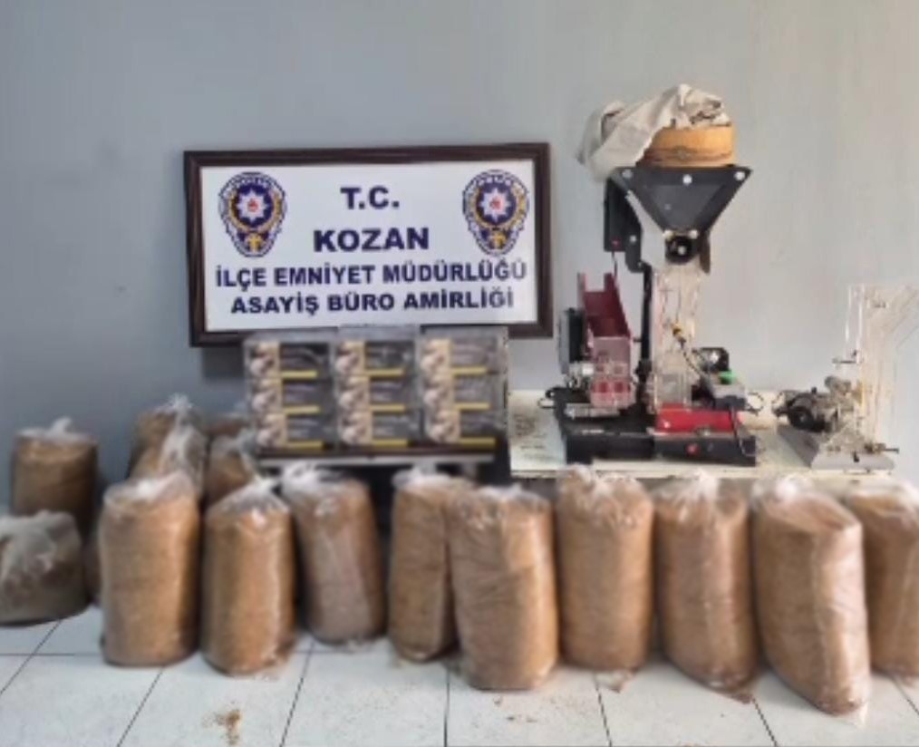 Kozan'da Kaçak Tütün Operasyonu: Bir Kişi Tutuklandı