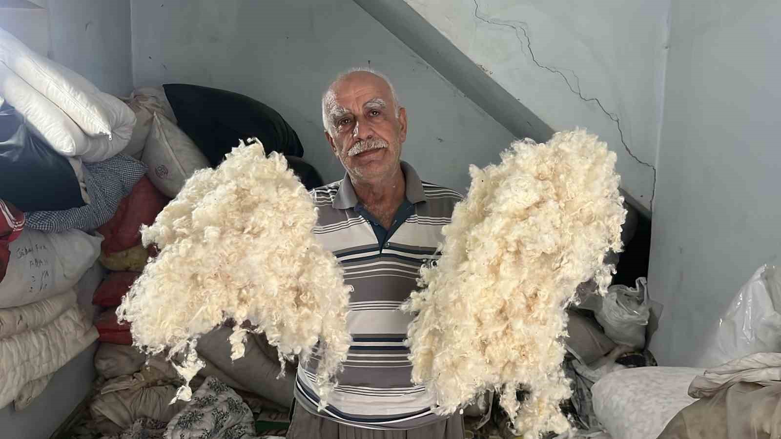 52 Yıldır Yorgancılık Yapıyor, Mesleğin Kaybolmasına Direniyor