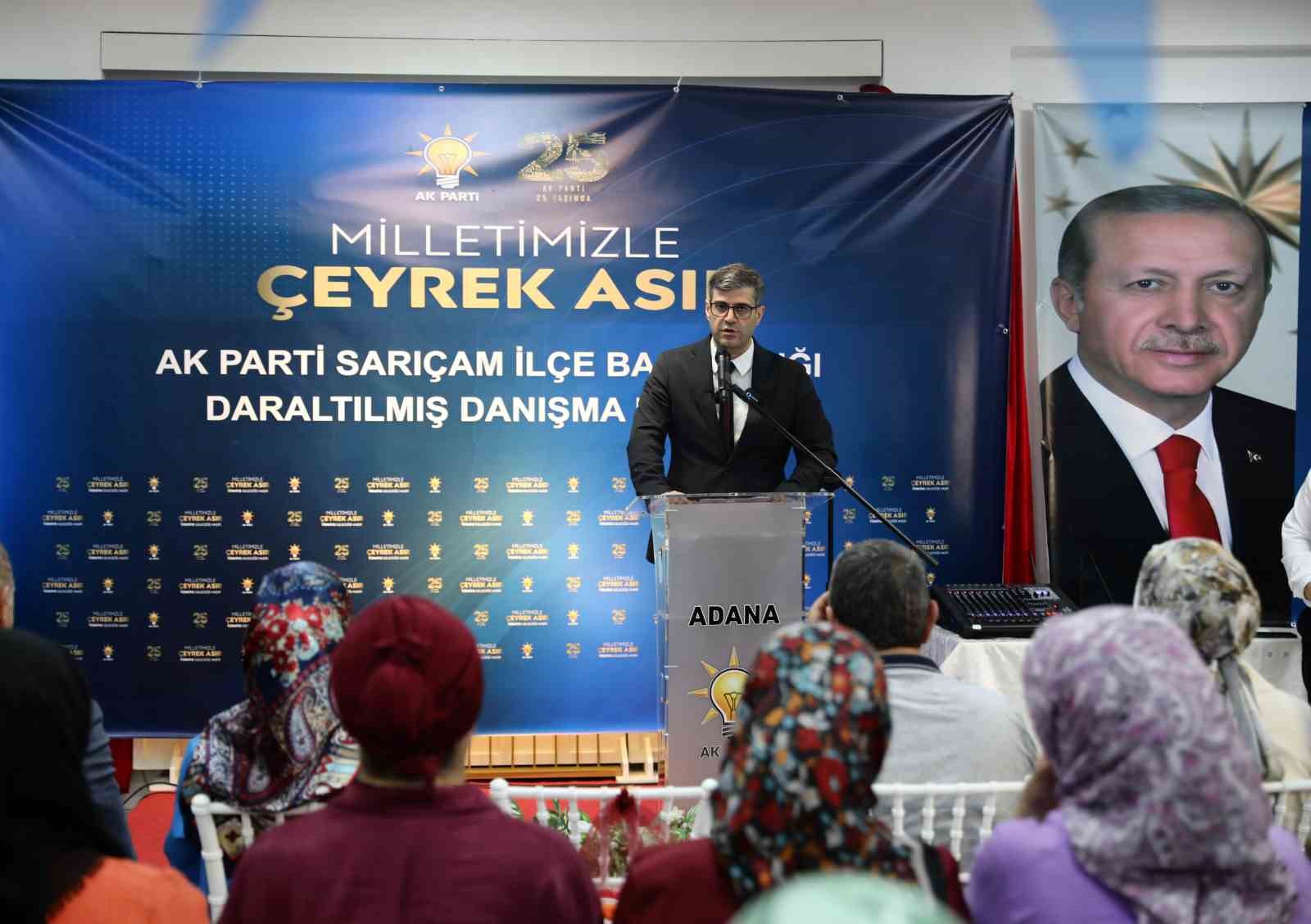 Türkiye Yüzyılı için Güçlü Bir Adım: AK Parti Adana İl Başkanı Özkan Açıklamalarda Bulundu