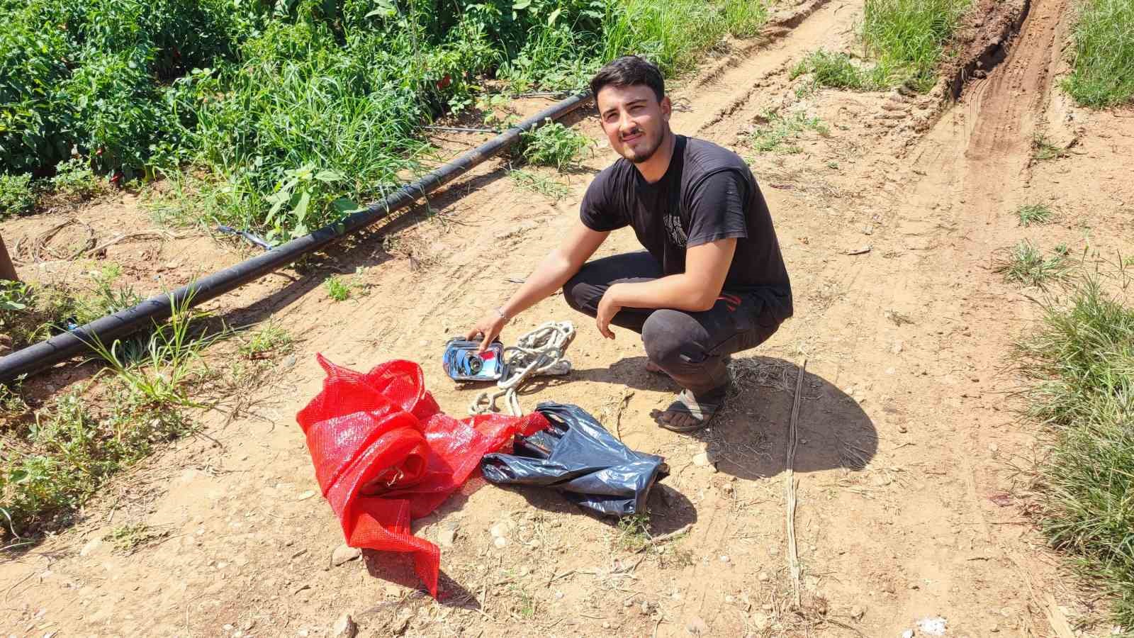 Hırsızlar Salçalık Biberi Geceden Hasat Etti