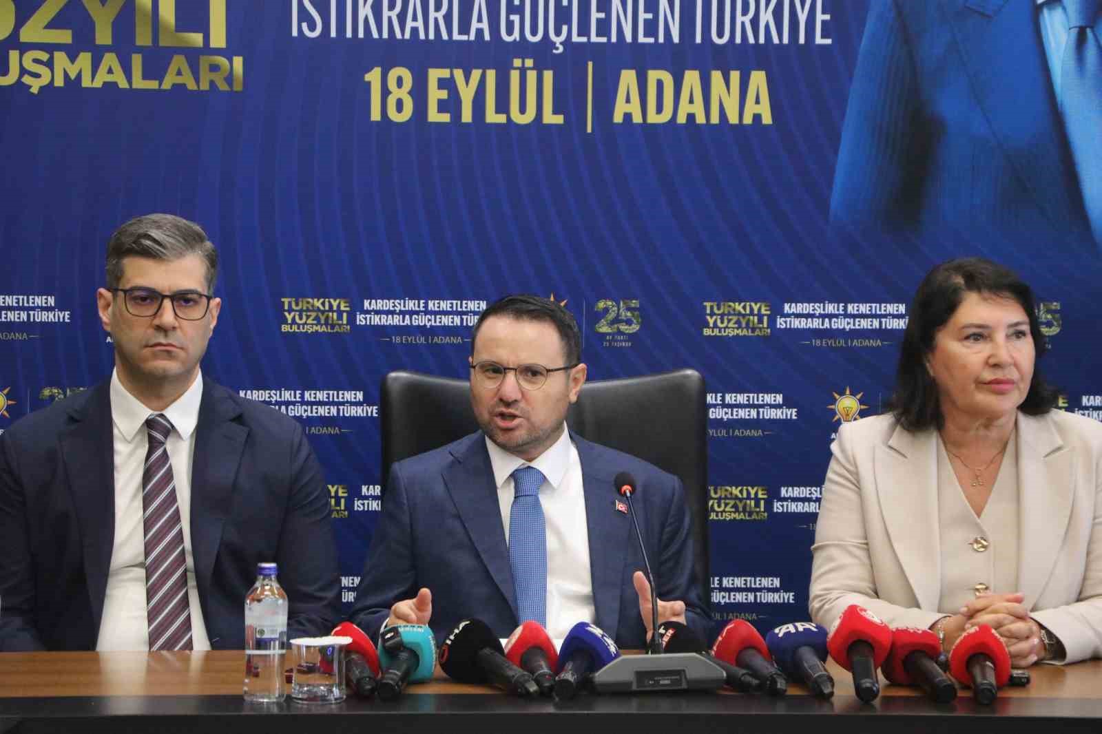 Adalet Bakanı Gürlek, Adana'da Terörsüz Türkiye Sürecini Anlattı