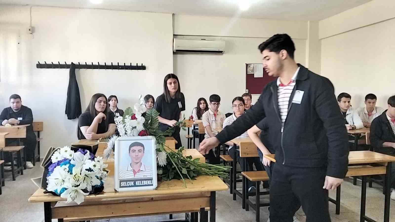 Selçuk İçin Sınıf Arkadaşlarından Duygusal Veda