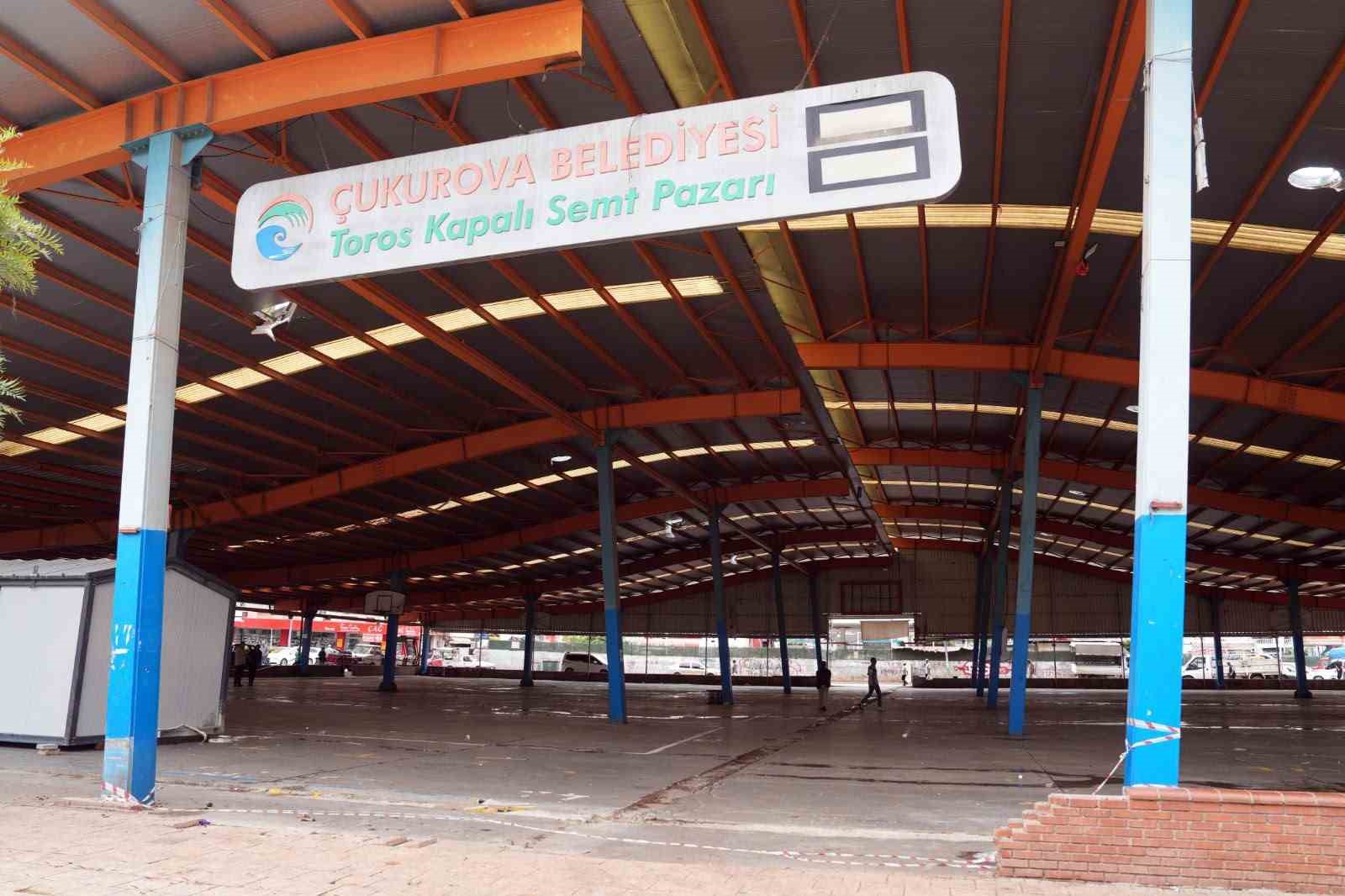 Çukurova'da Semt Pazarları Yenileniyor: Modern ve Konforlu Alanlar