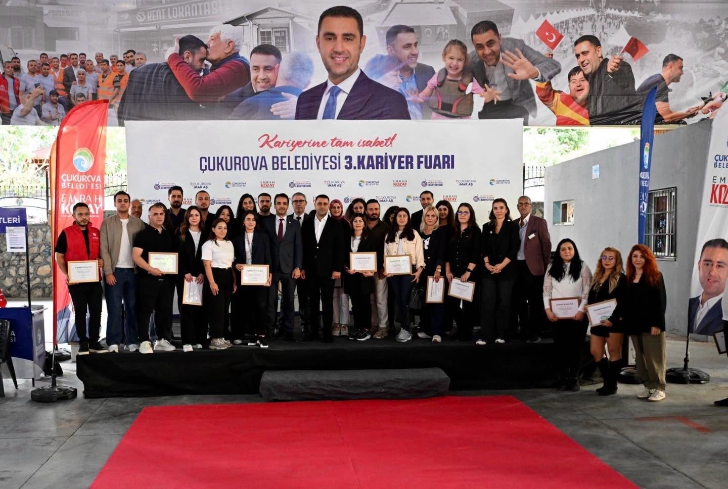 Çukurova’da Kariyer Fuarı: İş Arayanlar ve İşverenler Buluştu