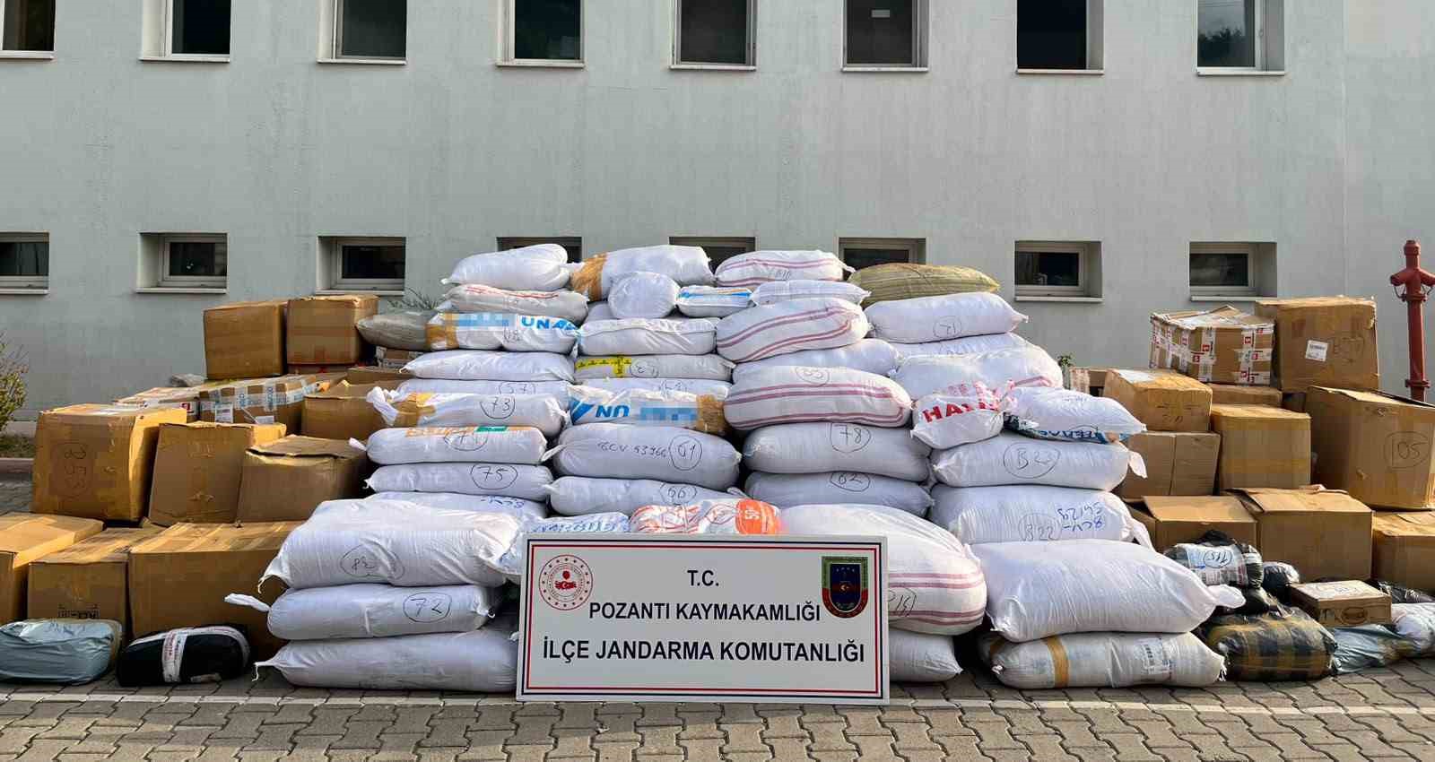 Adana’da 20 Milyon TL Değerinde Kaçak Tütün Operasyonu