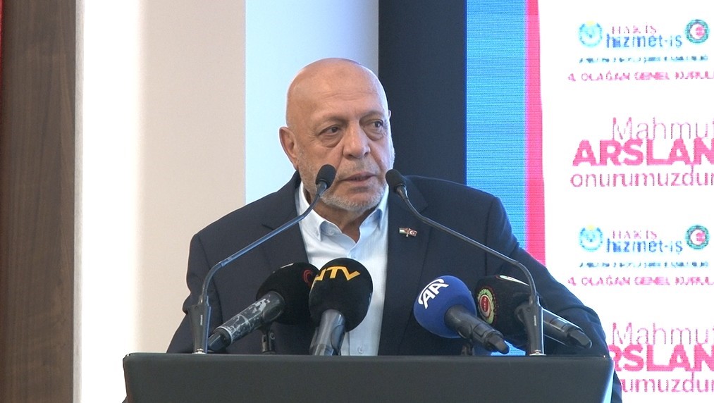 HAK-İŞ Başkanı Mahmut Arslan: "Türkiye’nin geleceği için HAK-İŞ’i yüceltmeye devam edeceğiz"