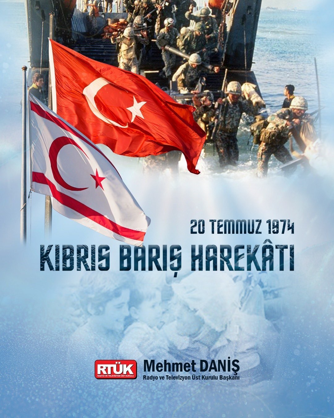 RTÜK Başkanı Daniş'ten Kıbrıs Barış Harekatı'nın 52. Yıldönümüne Dair Anlamlı Mesaj