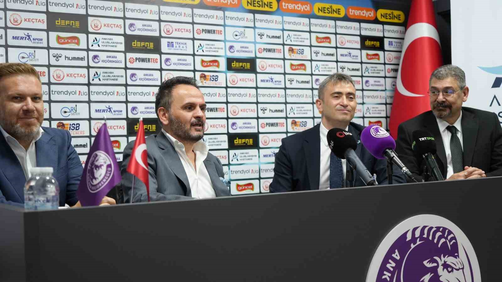 Keçiörengücü Başkanı Sedat Tahiroğlu, Süper Lig Hedefini Açıkladı