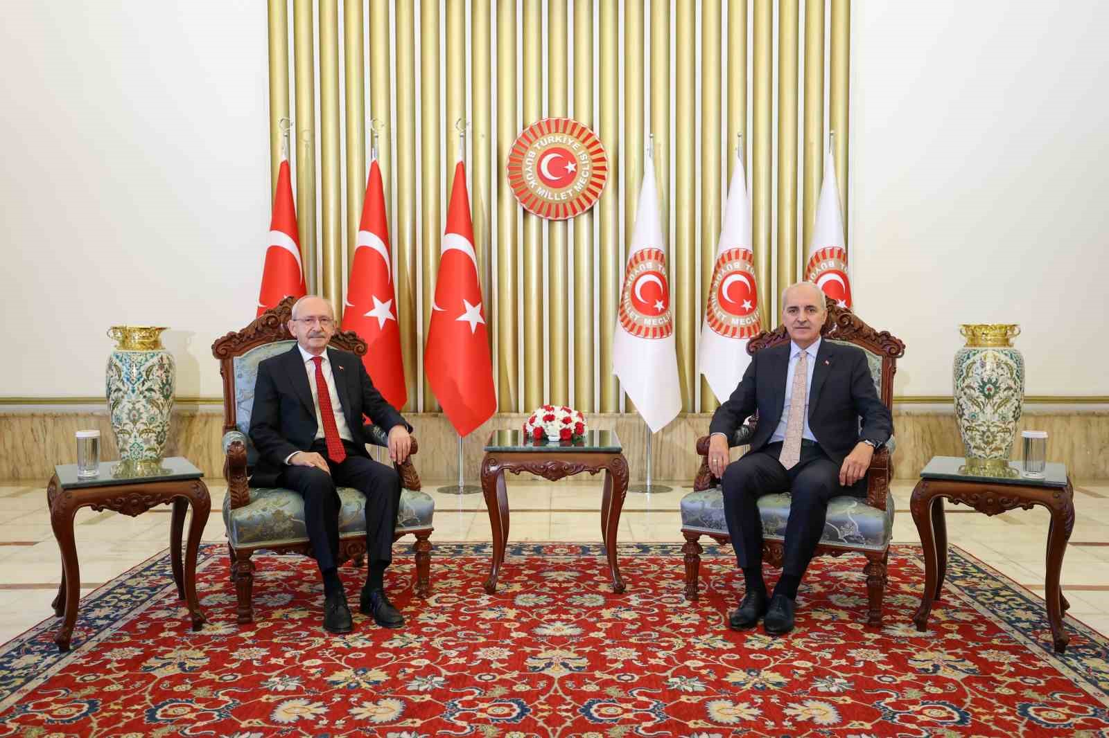 Kurtulmuş ve Kılıçdaroğlu arasında kritik görüşme!