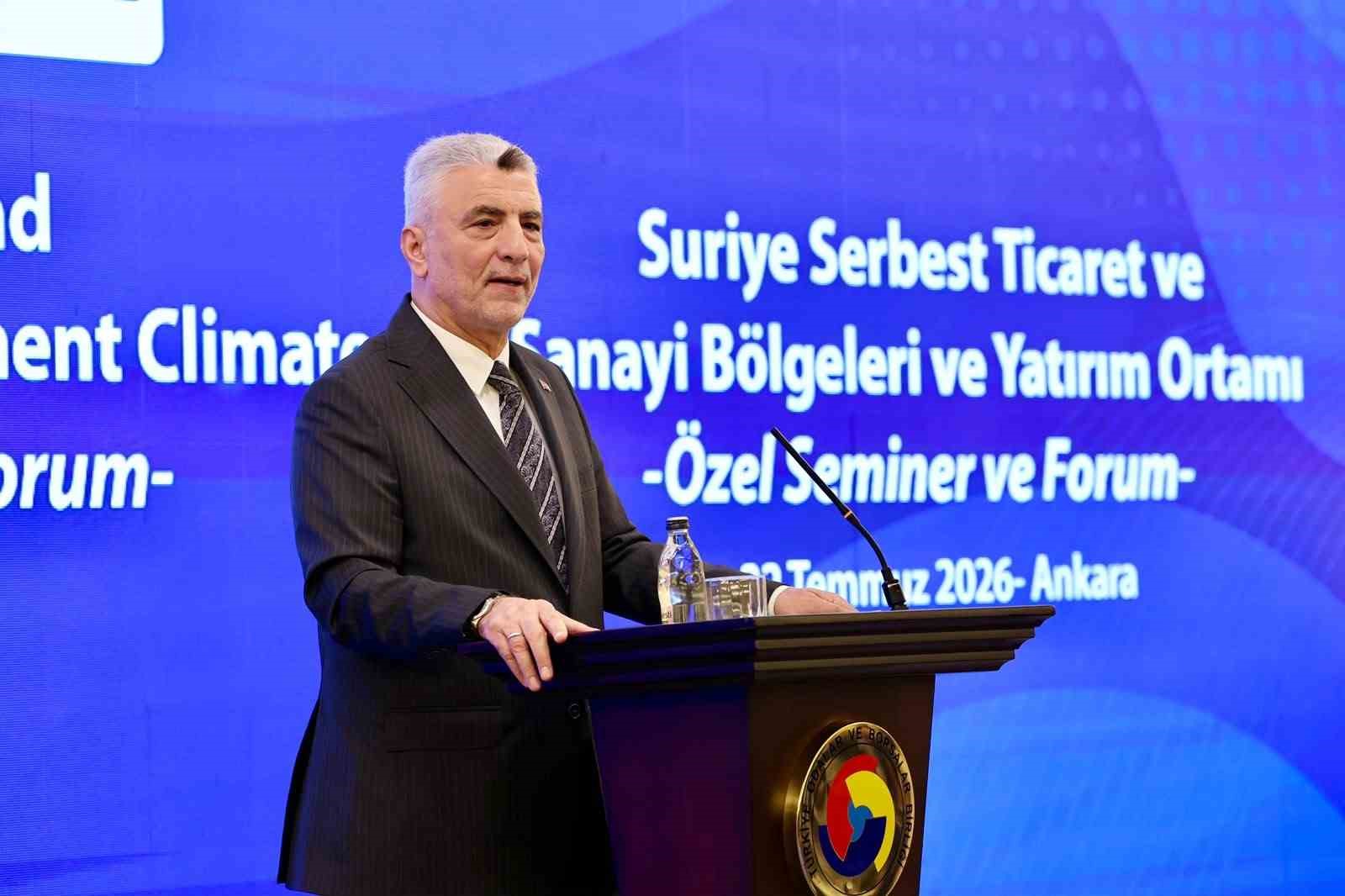 Uluslararası Şam Fuarı için Türk İş Dünyasından Büyük Katılım Bekleniyor