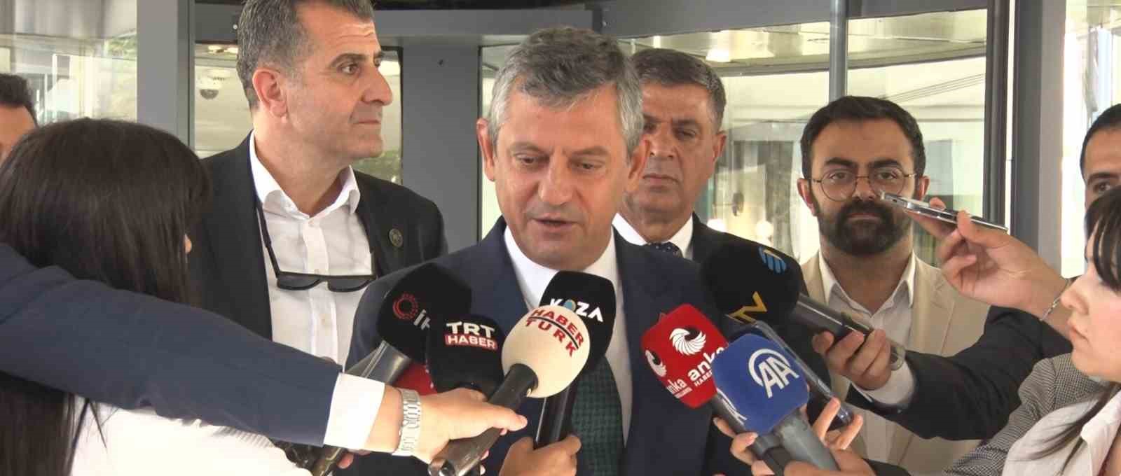 Özgür Özel: Yeni Partinin Kuruluşu Ağustos-Eylül'de Gerçekleşecek