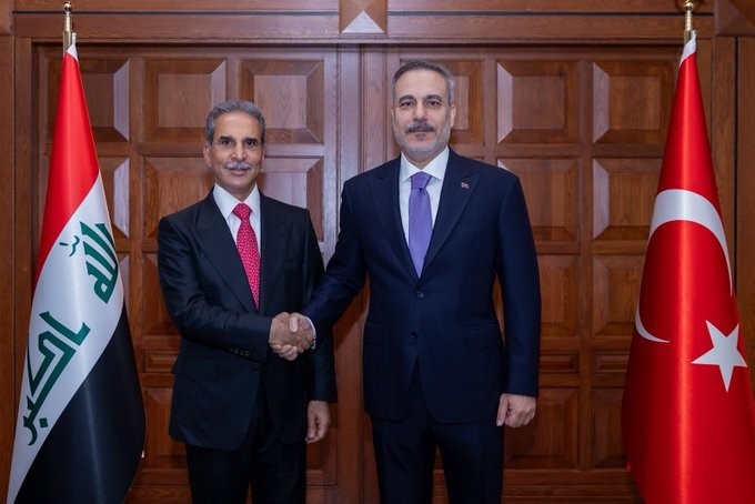Hakan Fidan, Irak Yüksek Yargı Konseyi Başkanı Faik Zeydan ile Görüştü
