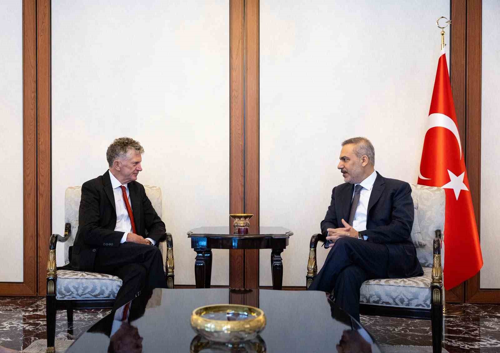 Bakan Fidan, Ulusal Güvenlik Danışmanı Powell ile Ankara’da Bir Araya Geldi