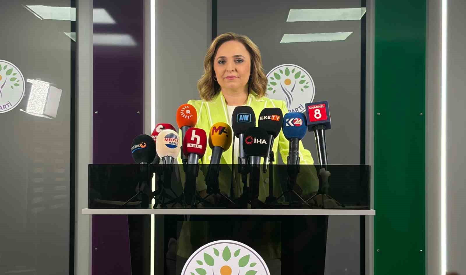 DEM Parti Sözcüsü Doğan'dan kritik açıklamalar: "Önümüzdeki günler belirleyici olacak"