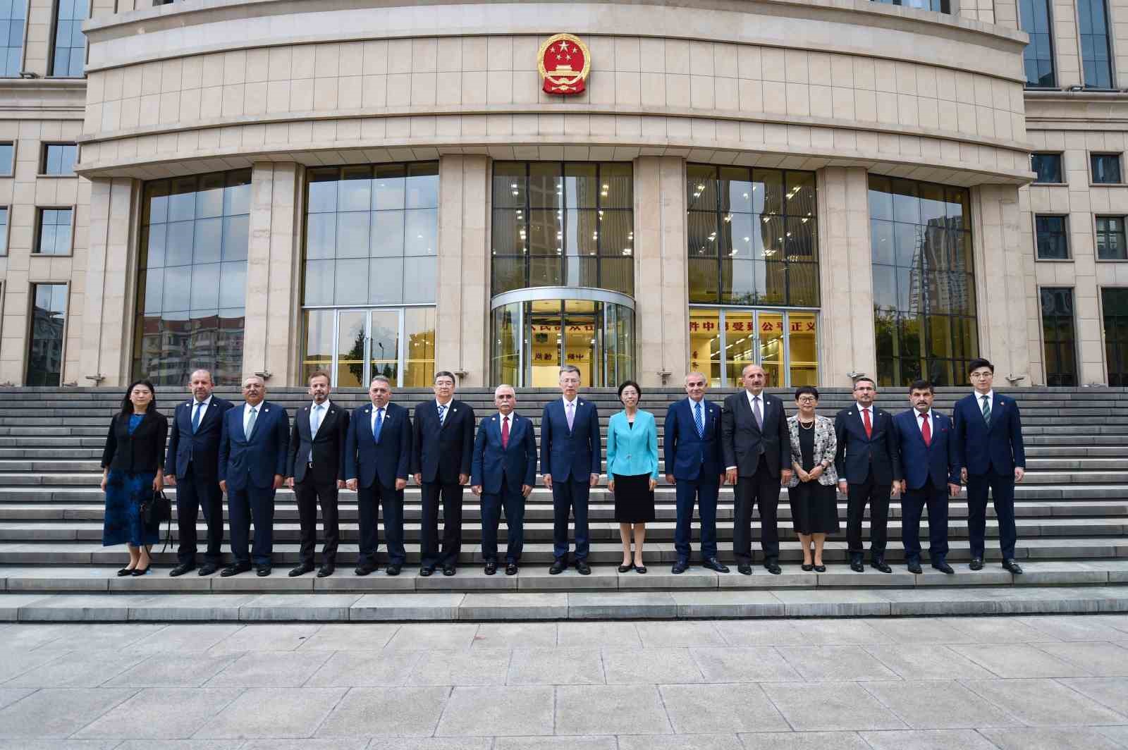 Anayasa Mahkemesi Başkanı Özkaya, Çin'de Yargı İş Birliği için Temaslarda Bulundu