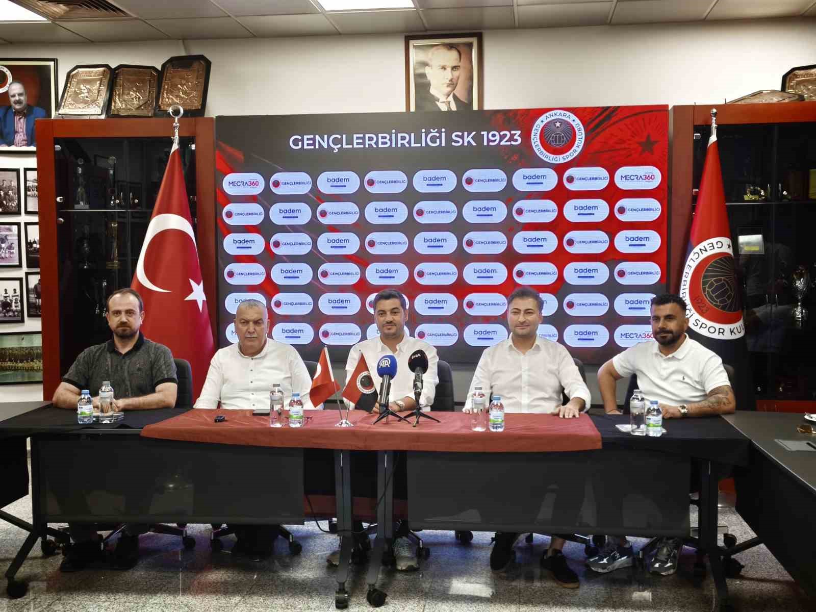 Gençlerbirliği'nden Su Sponsoru ile Anlaşma