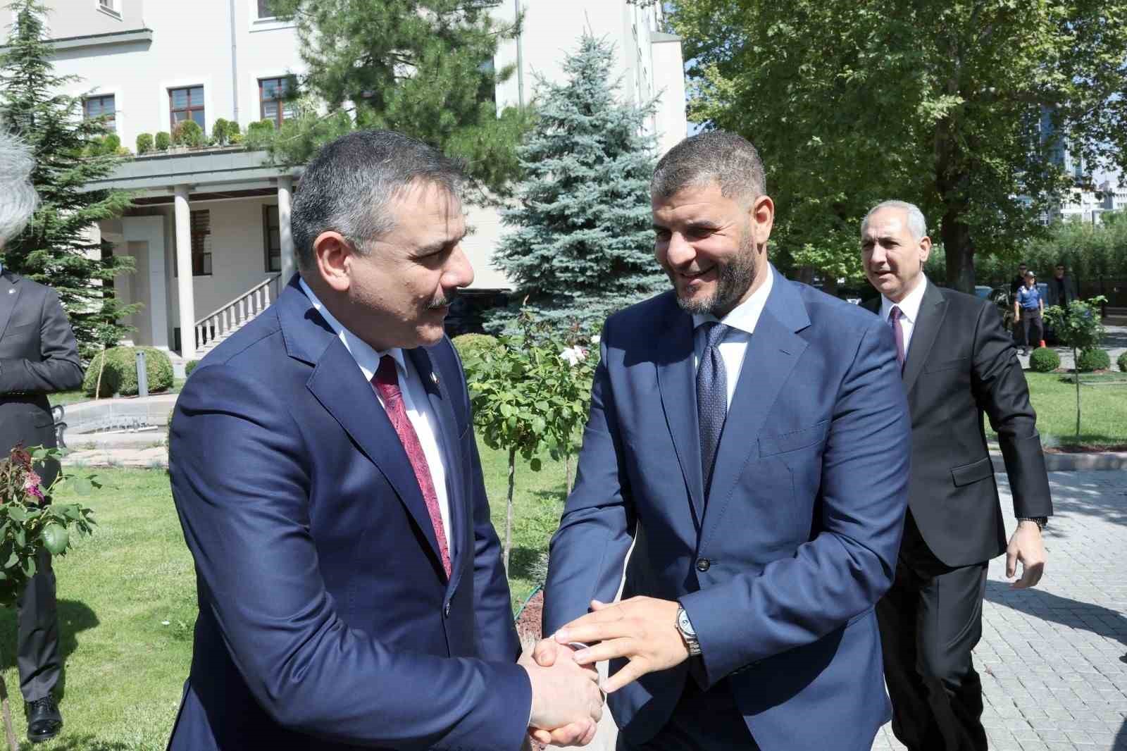 Ankara'da Türkiye ve Libya İçişleri Bakanları Görüşmesi