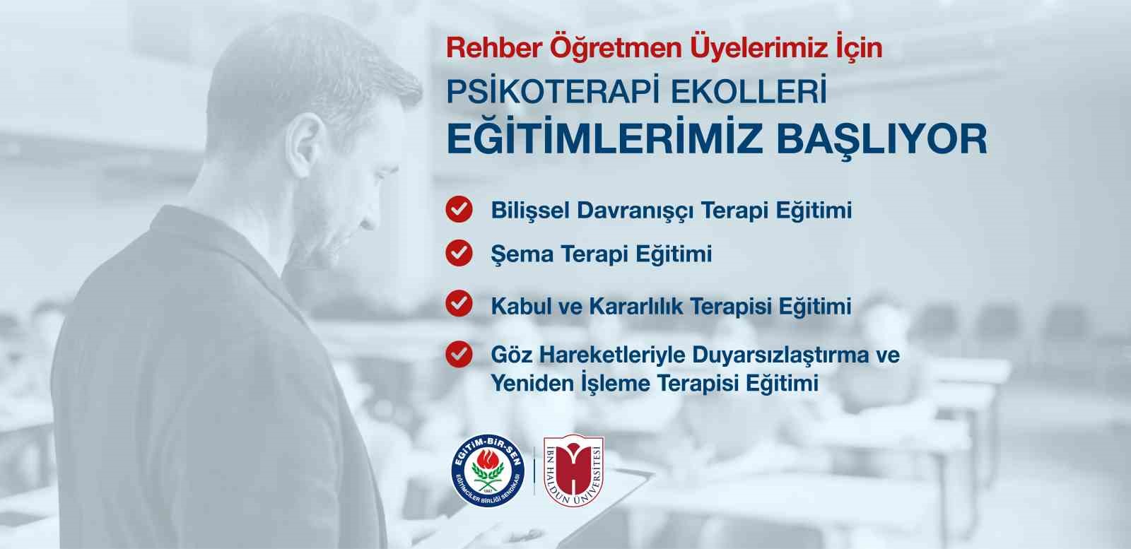 Rehber Öğretmenler İçin Psikoterapi Eğitimi Başlıyor