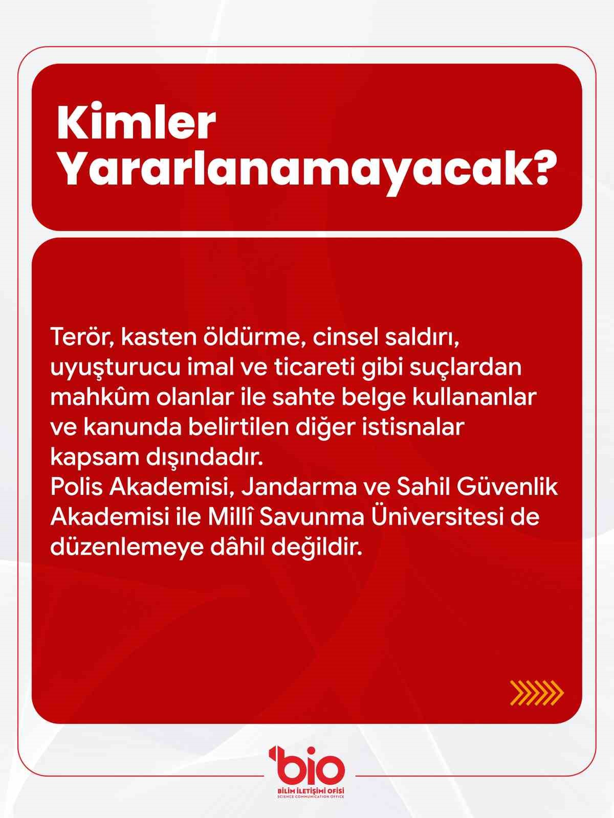 Yükseköğretimde Öğrenci Affı Düzenlemesi Resmi Olarak Yürürlüğe Girdi