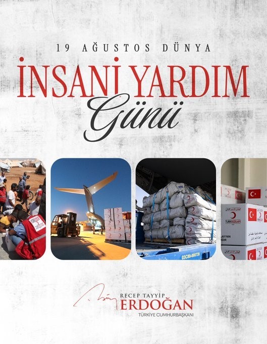 Erdoğan: Türkiye, insani yardımda dünya liderliğini sürdürüyor