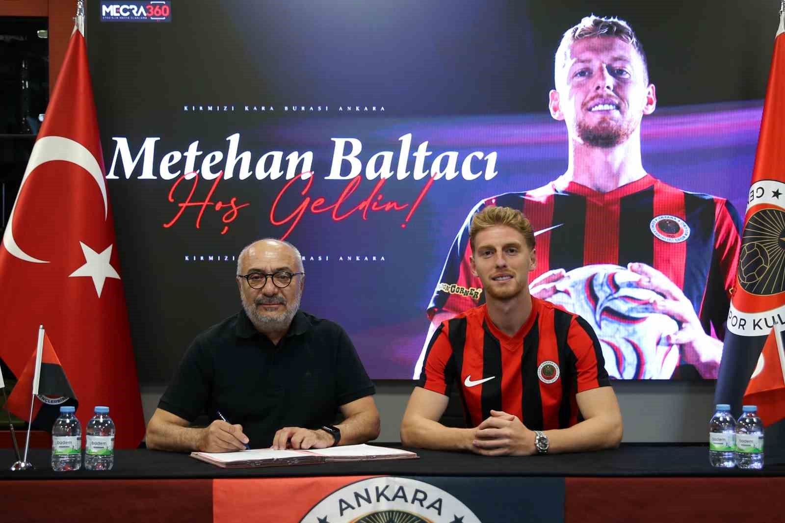 Gençlerbirliği, Galatasaraylı Metehan Baltacı'yı Transfer Etti