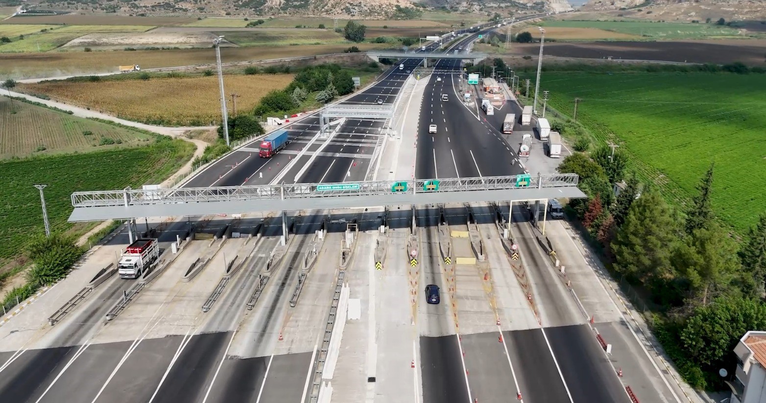 Ankara'da Akıncı Gişeleri'nde Serbest Geçiş Sistemi Başladı