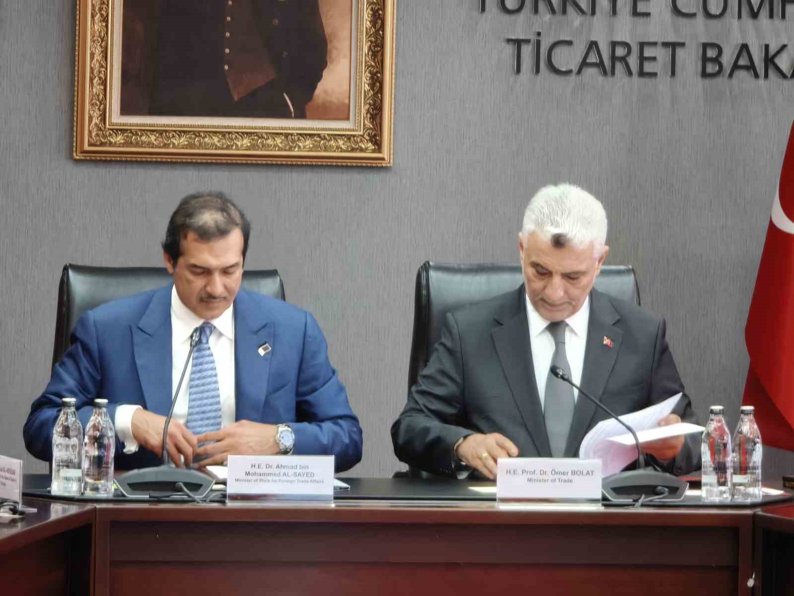 Bakan Bolat, Katar ile Ticari İlişkileri Geliştirmek İçin Görüştü