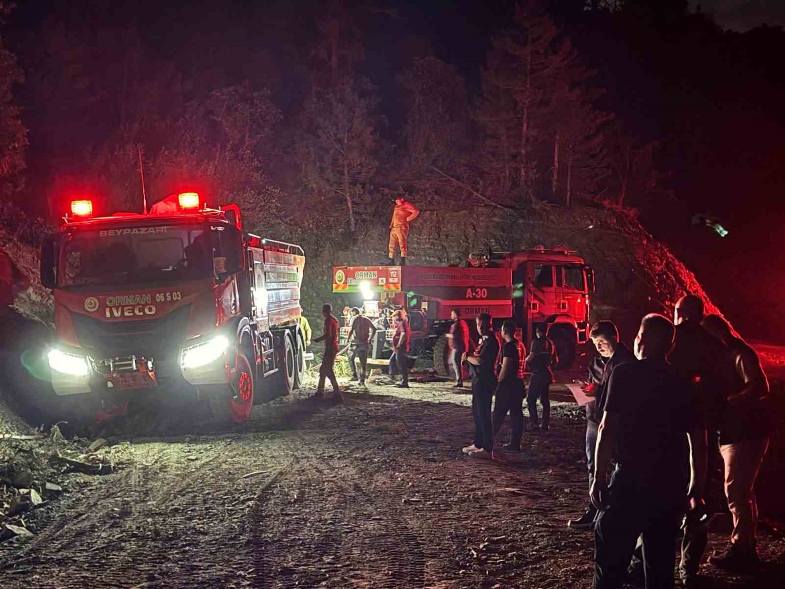 Ankara’da orman yangını kontrol altına alındı