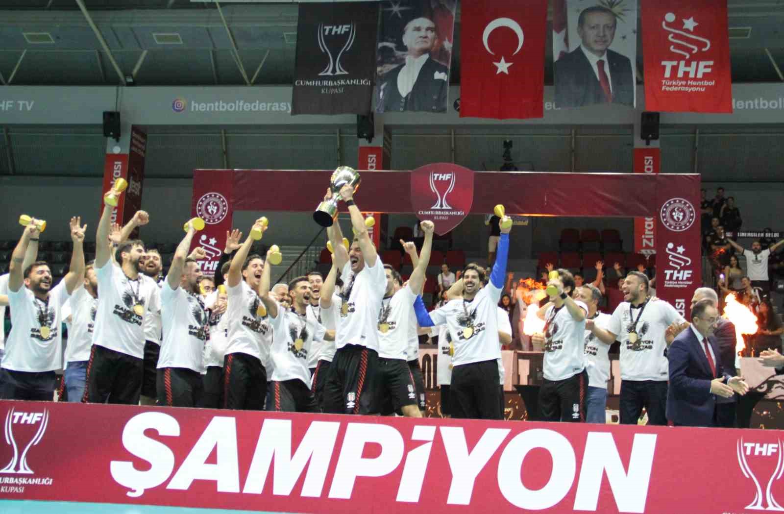 Beşiktaş, Hentbol Cumhurbaşkanlığı Kupası'nı Kazandı