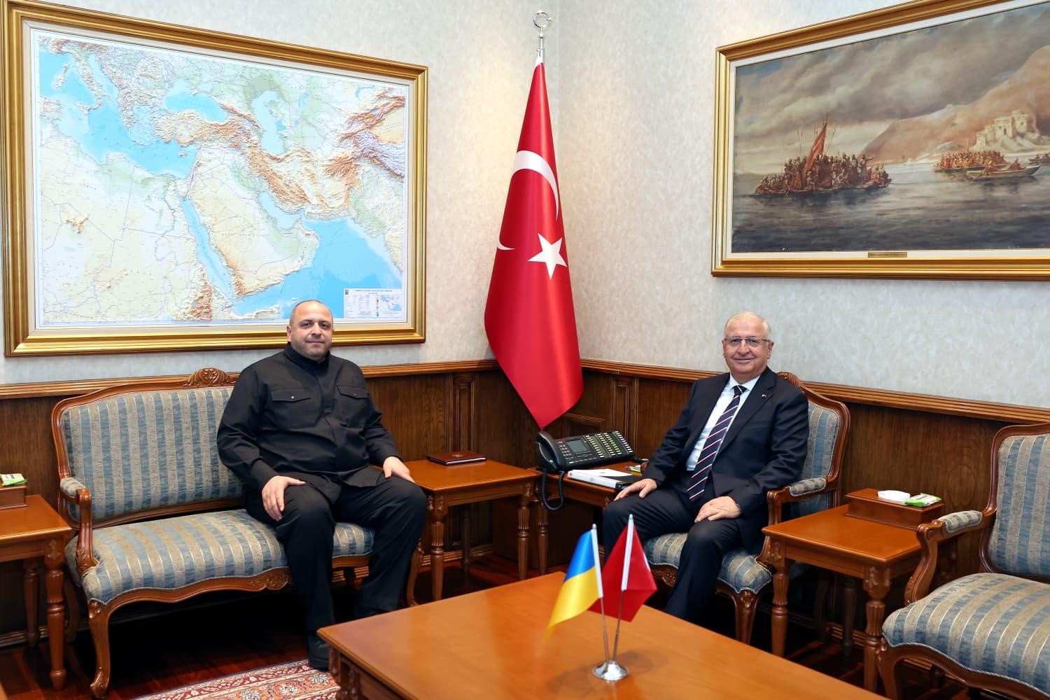 Bakan Güler, Ukrayna İstihbarat Başkanı Umerov ile Önemli Görüşme Gerçekleştirdi