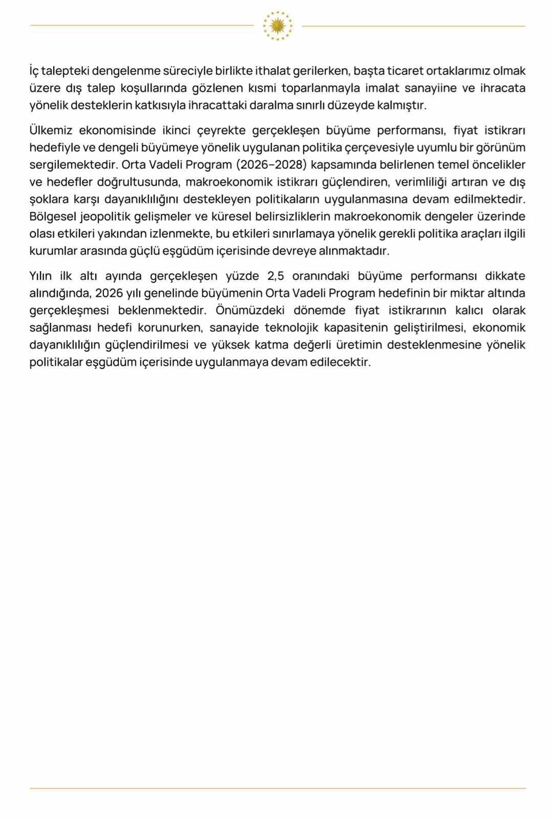 Cevdet Yılmaz: Türkiye'nin yıllıklandırılmış milli geliri 1,71 trilyon dolara ulaştı