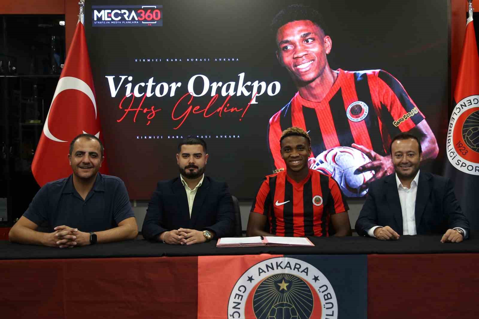 Gençlerbirliği, Victor Orakpo ile kadrosunu güçlendirdi