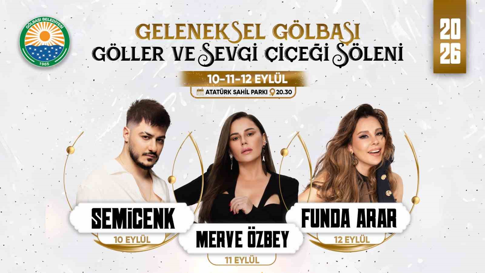 Gölbaşı'nda Müzik ve Eğlence Dolu Üç Gün Başlıyor