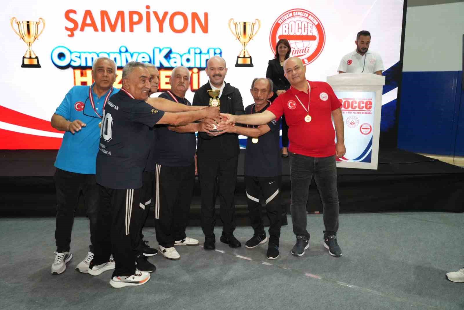 Osmaniye Huzurevi, Bocce Ligi Şampiyonu Oldu!