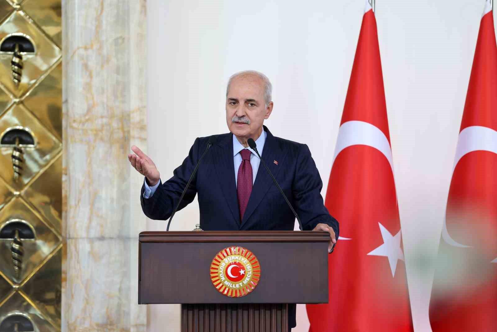 TBMM Başkanı Kurtulmuş'tan Terörsüz Türkiye Vurgusu: "Bölgeye Etki Edecek"