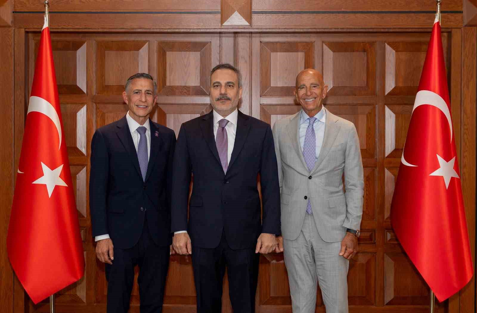 Bakan Fidan, ABD Büyükelçisi Barrack ile Önemli Görüşme Gerçekleştirdi