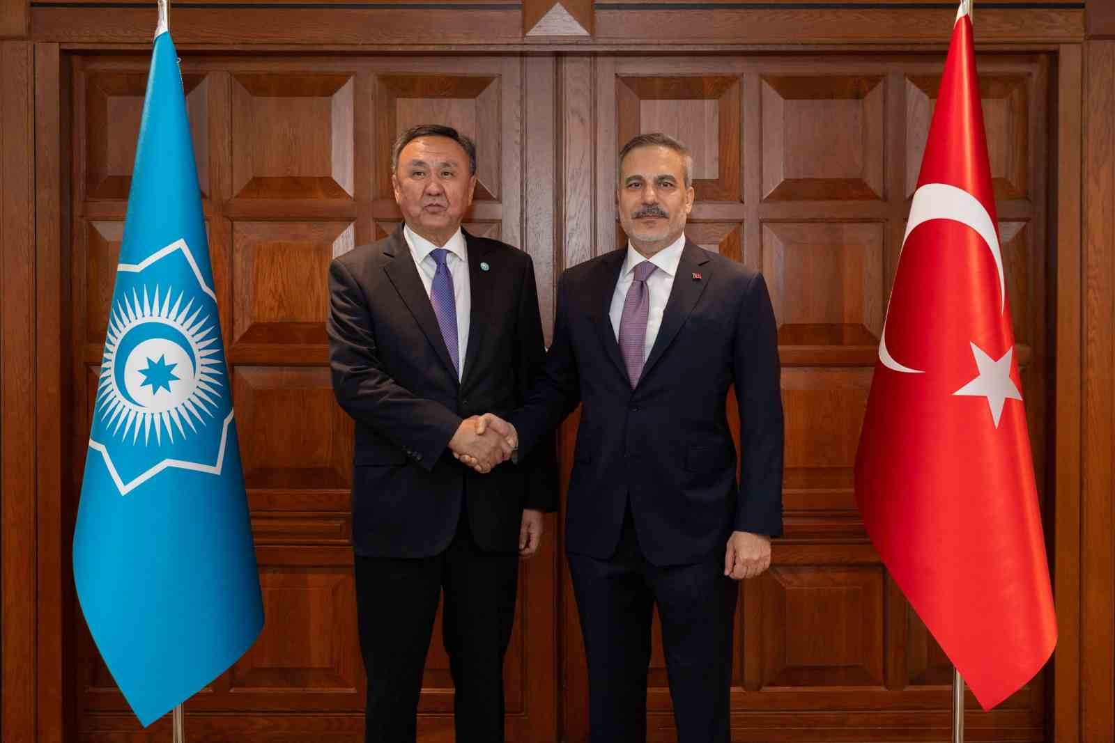 Bakan Fidan, Türk Devletleri Teşkilatı Genel Sekreteri ile Zirve Hazırlıklarını Görüştü