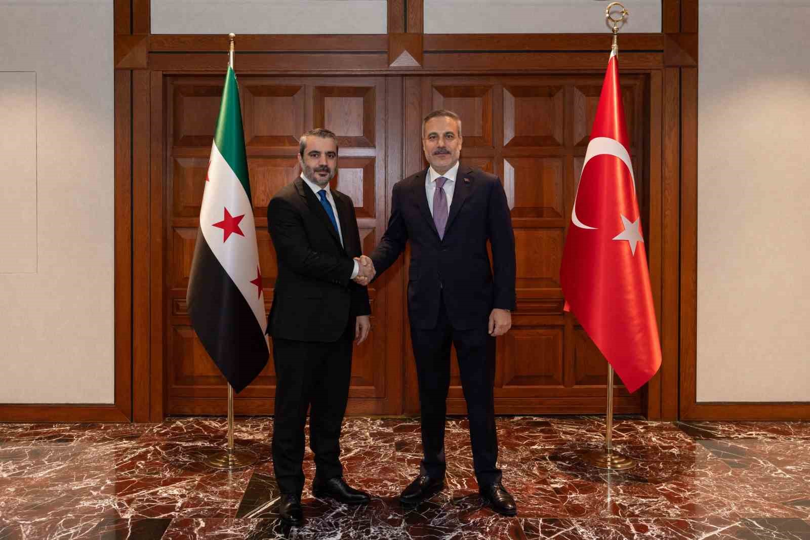Ankara'da Fidan ve Şeybani'den önemli görüşme