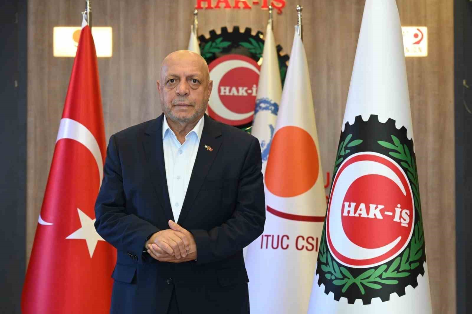 HAK-İŞ Genel Başkanı Mahmut Arslan: "Darbeleri ve Antidemokratik Müdahaleleri Kesinlikle Reddettik"