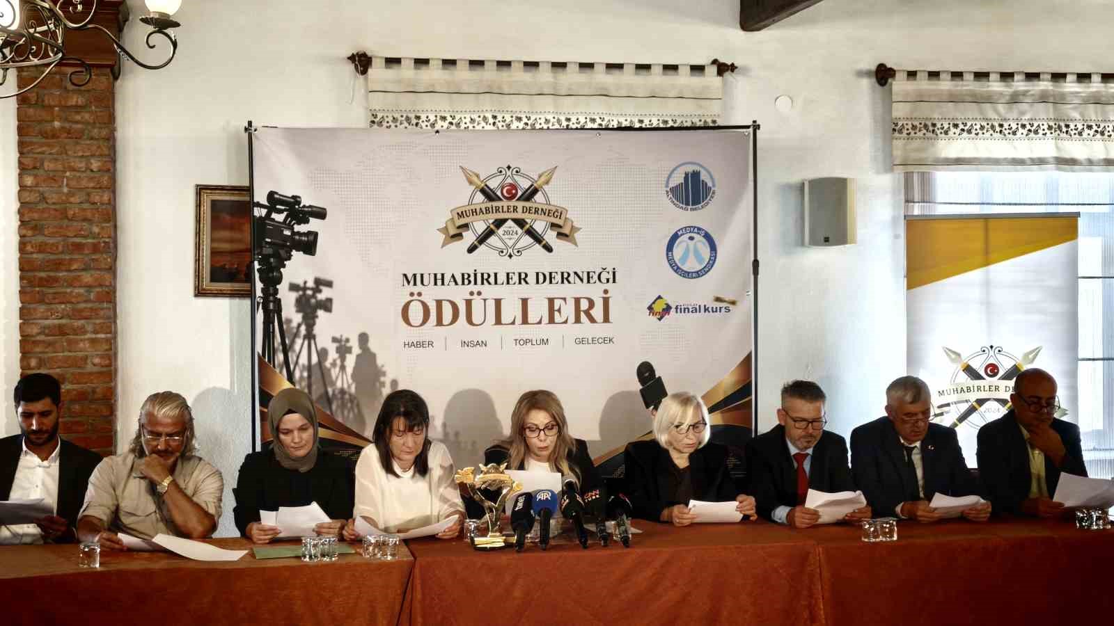 2025 Muhabirler Derneği Ödülleri Sahiplerini Buldu