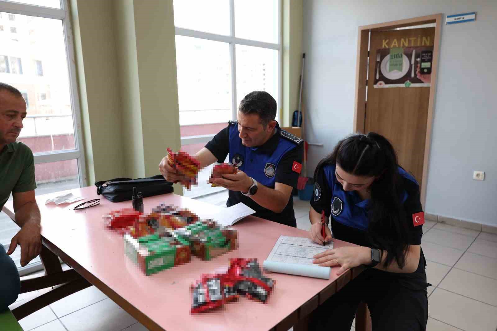 Pursaklar'da Okul Kantinlerinde Sağlık Denetimi Başladı