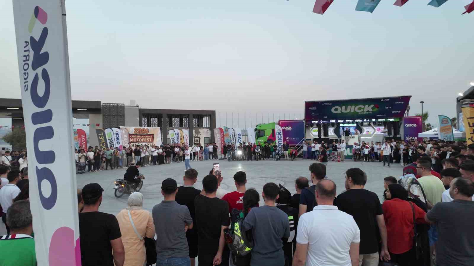 Kahramanmaraş Motofest, 50 Bin Ziyaretçiyle Dolu Dolu Geçti