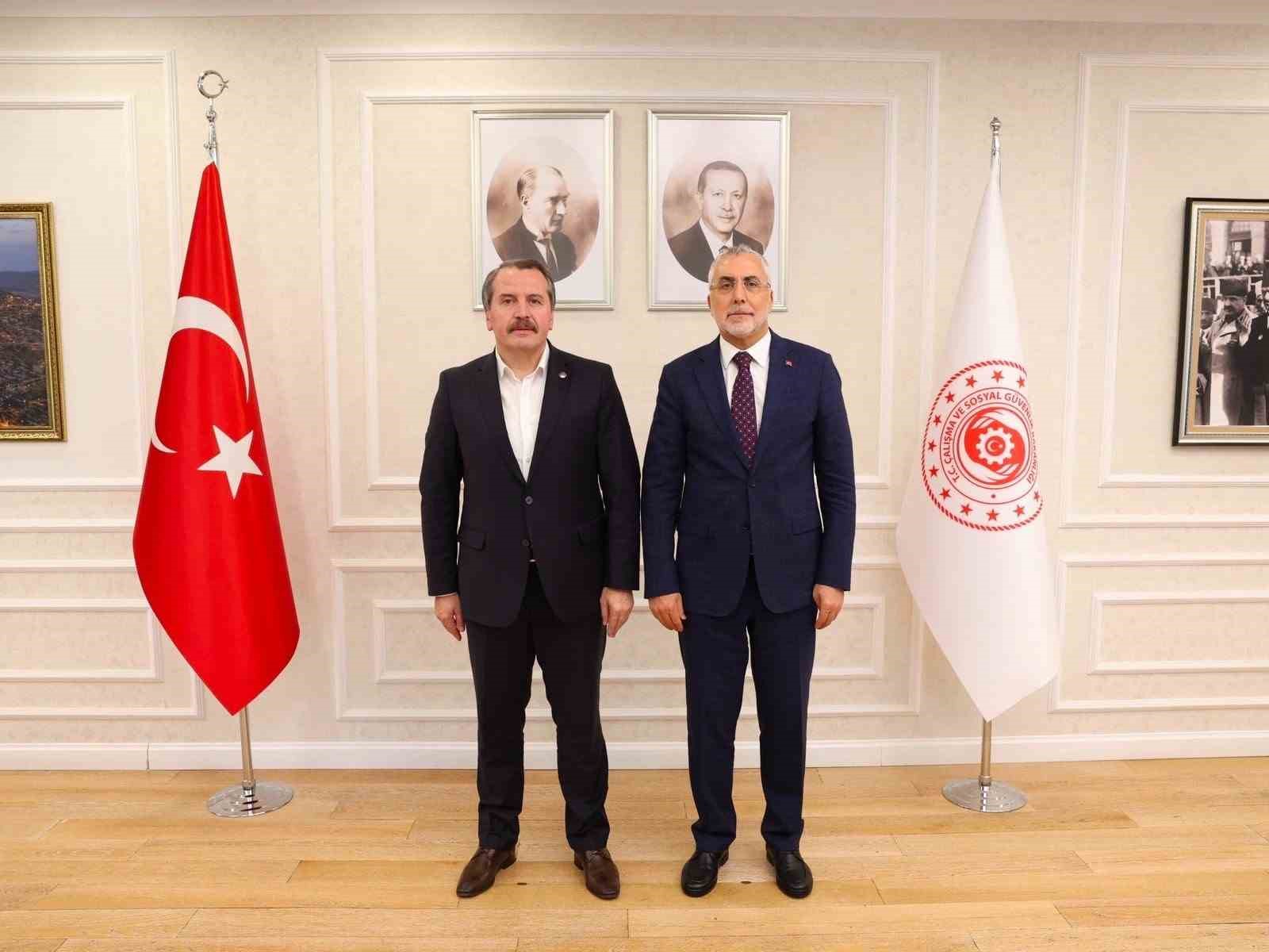 Bakan Işıkhan, Memur-Sen ile Kamu Görevlilerinin Sorunlarını Konuştu
