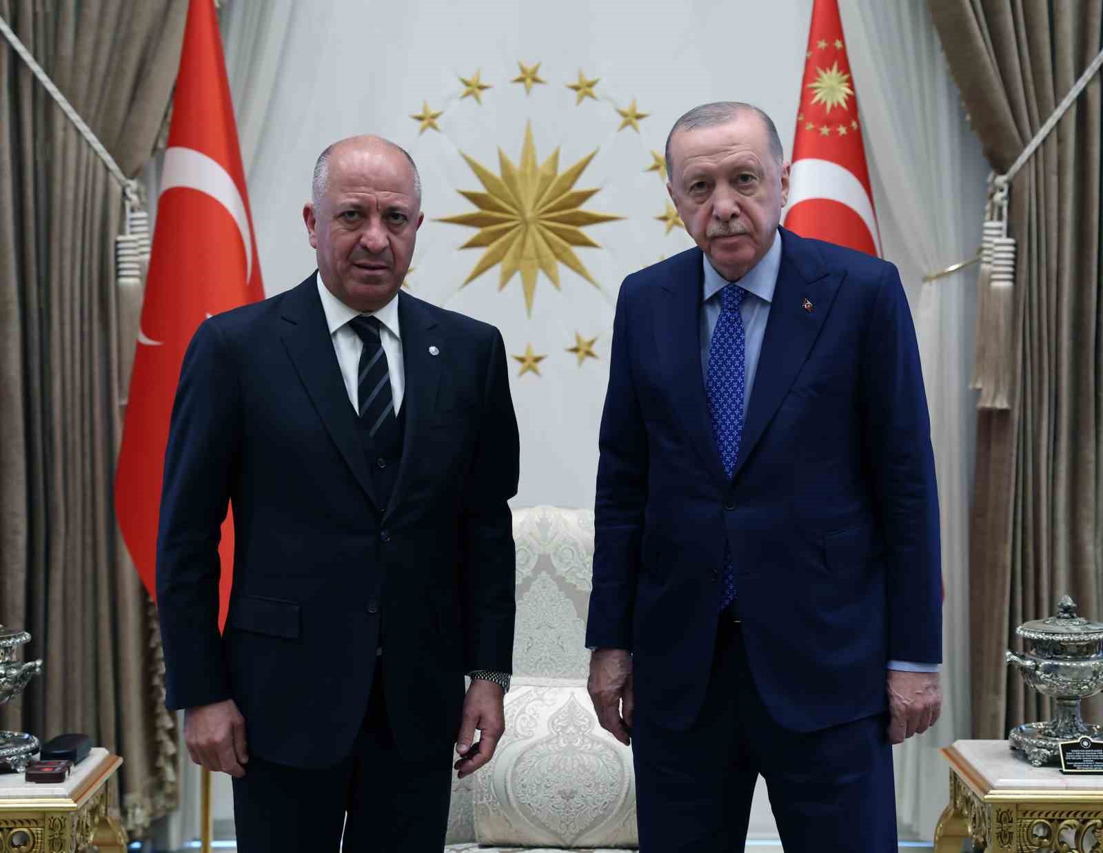 Ankara Sanayi Odası Başkanı Ardıç, Cumhurbaşkanı Erdoğan’a Yeni Vizyon Projelerini Tanıttı