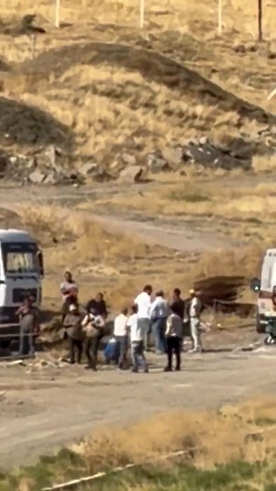 Ankara'da İnşaatta Düşen Malzeme Bir İşçiyi Ağır Yaraladı