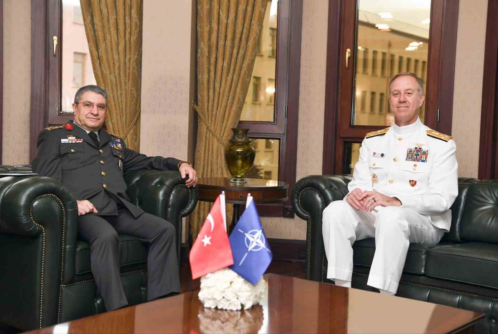 Genelkurmay Başkanı Bayraktaroğlu, NATO Komutanı Wikoff'u Ağırladı