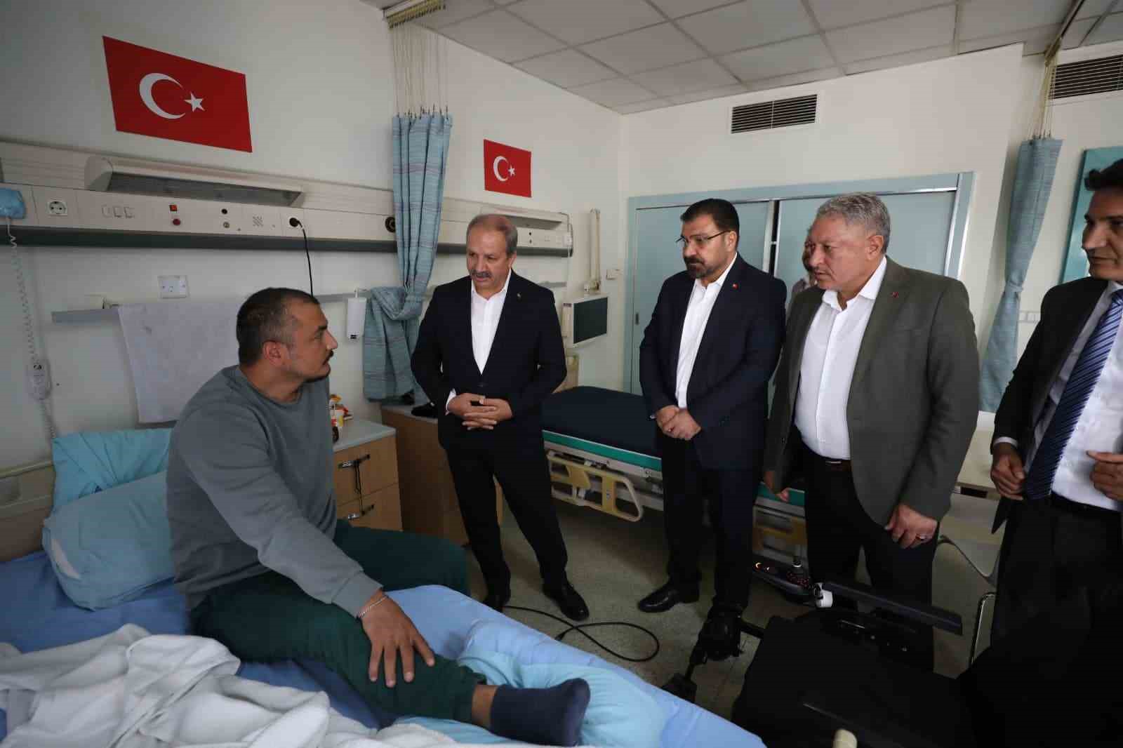 Gazilere Minnetle Ziyaret: Sağlık-Sen'den Anlamlı Buluşma
